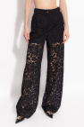 Dolce & Gabbana BLACK Lace Pants