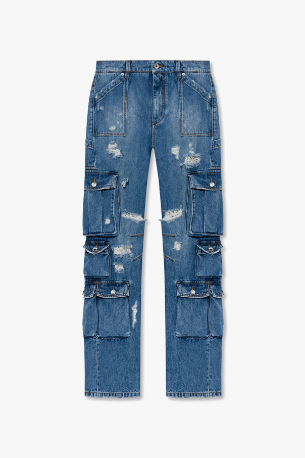 dolce lip & Gabbana Jeans with vintage effect