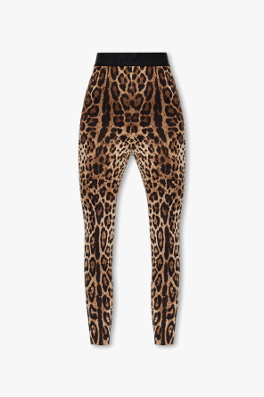 Dolce & Gabbana leopard-print sandals