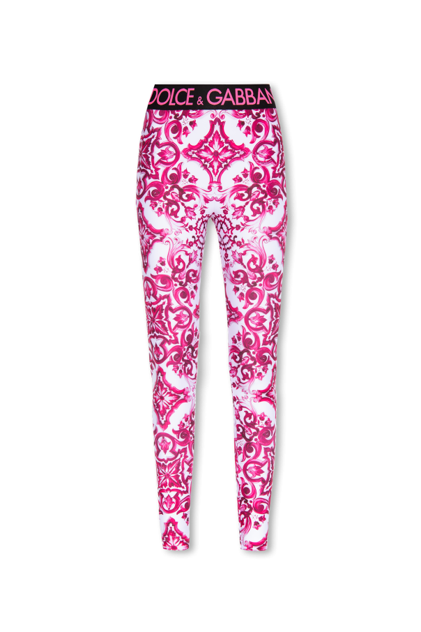 Dolce & Gabbana Patterned leggings