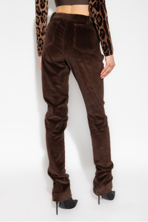 Dolce & Gabbana Sztruksowe spodnie