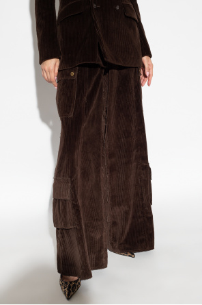 Dolce & Gabbana Spodnie sztruksowe typu ‘cargo’