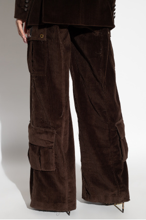 Dolce & Gabbana Corduroy cargo trousers