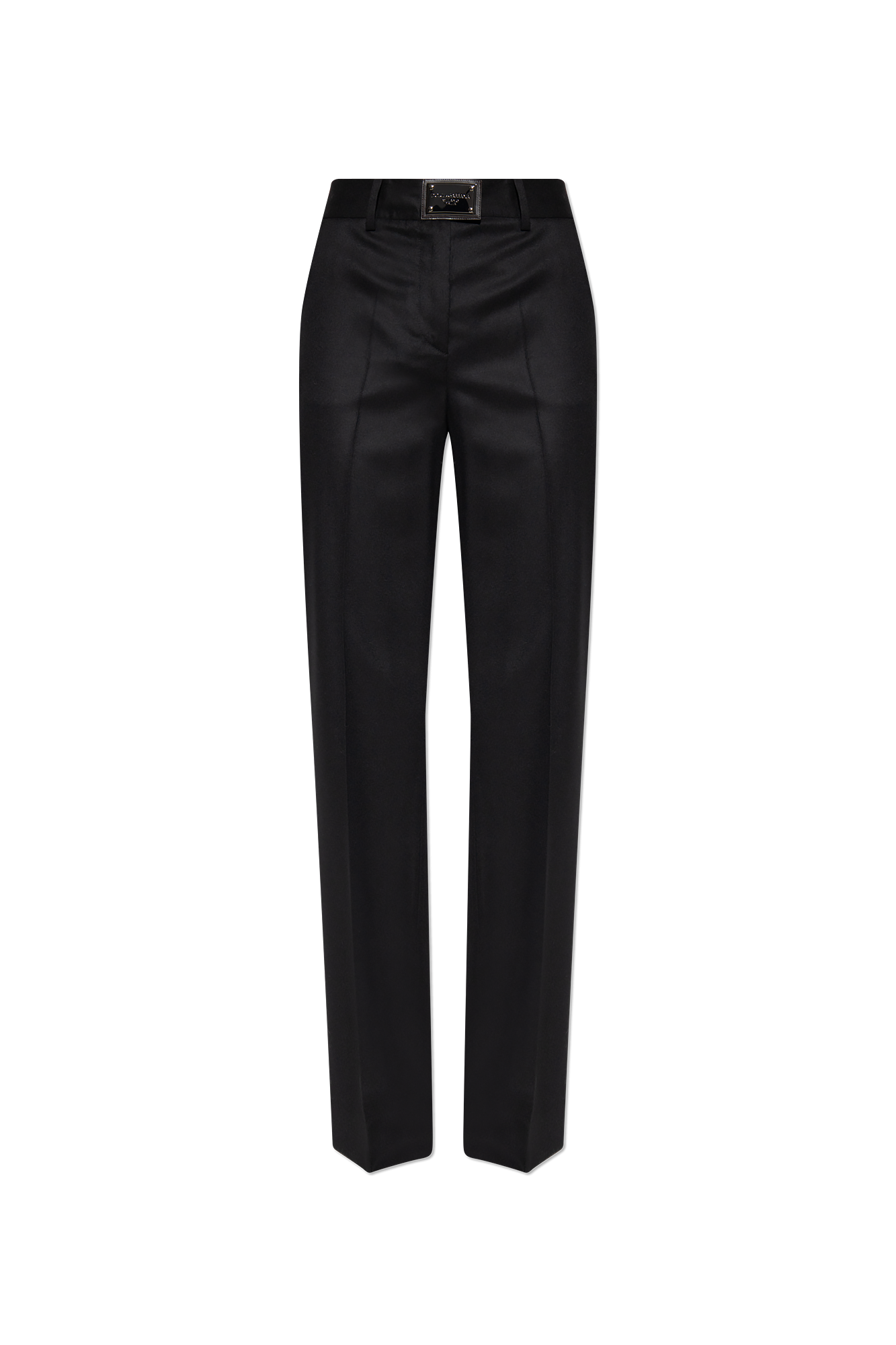 Dolce & Gabbana Wool pleat-front trousers