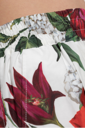 Dolce & Gabbana Hose mit Blumenmuster