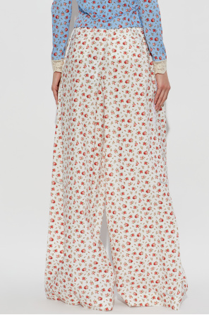 Dolce & Gabbana Pantalones con estampado floral