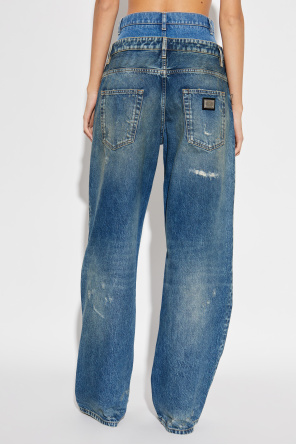 Dolce & Gabbana Jeans mit `Vintage`-Effekt