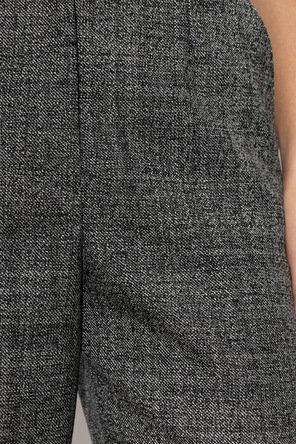 Dolce & Gabbana Wool Pleat-Front Trousers