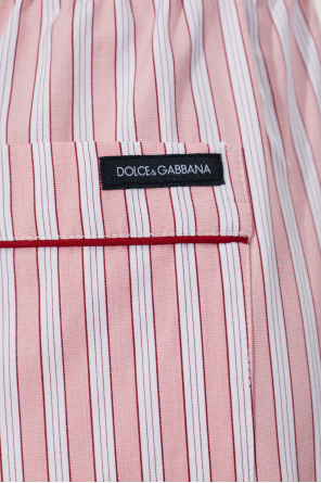 Dolce & Gabbana Striped pattern trousers