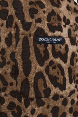 Dolce & Gabbana Animal print sweatpants