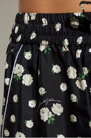 Dolce & Gabbana Pantalones cortos de seda
