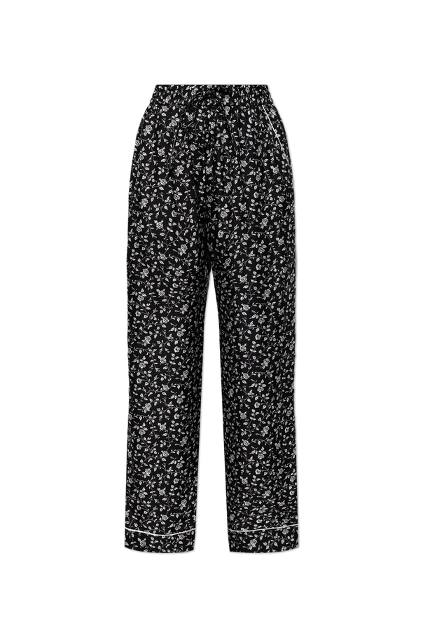 Floral silk trousers od Dolce & Gabbana