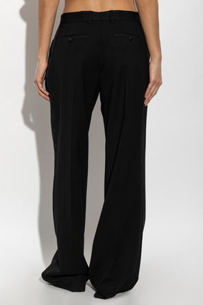 Dolce & Gabbana Wool trousers with pleats