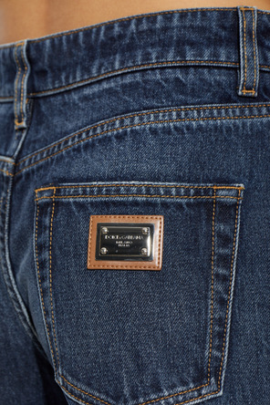 Dolce & Gabbana Jeansy z efektem `vintage`