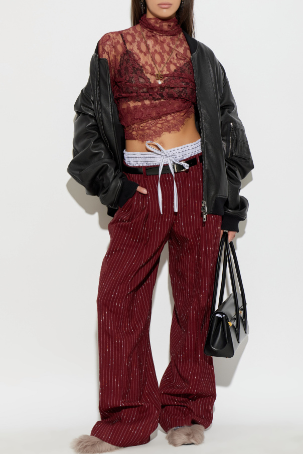 Dolce & Gabbana Trousers with belt