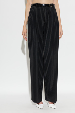 Dolce & Gabbana Wool Striped Trousers