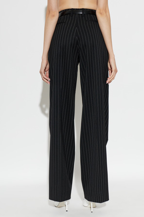 Dolce & Gabbana Wool Striped Trousers
