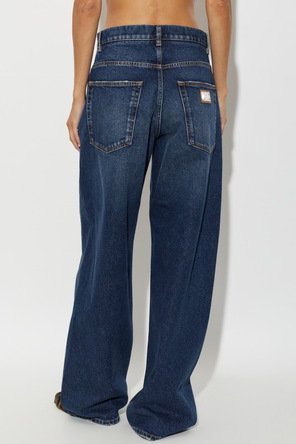 Dolce & Gabbana Jeansy z szerokimi nogawkami