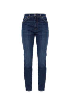Jeans with tapered legs