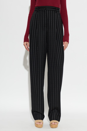 Dolce & Gabbana Wool Pinstripe Trousers