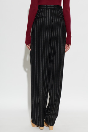 Dolce & Gabbana Wool Pinstripe Trousers