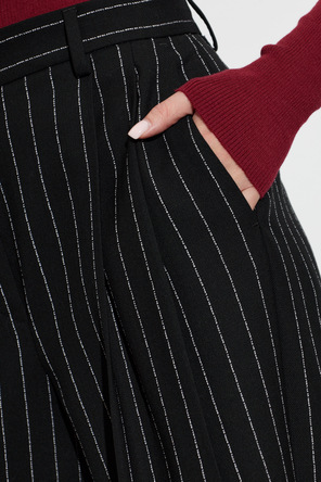 Dolce & Gabbana Wool Pinstripe Trousers
