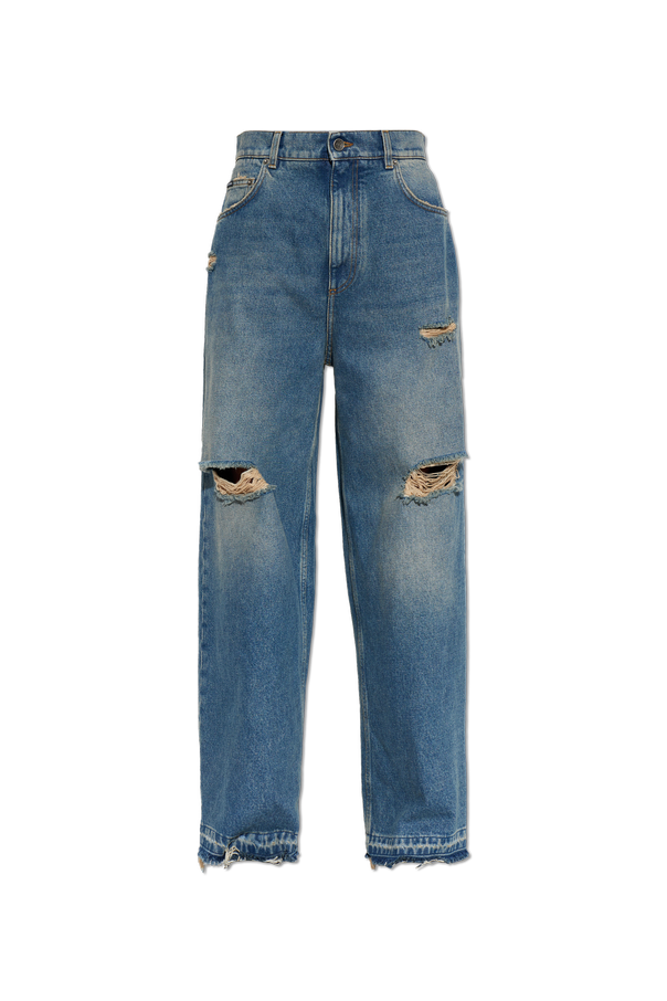 Dolce & Gabbana Blugi cu efect ‘vintage’