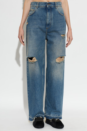 Dolce & Gabbana Blugi cu efect ‘vintage’