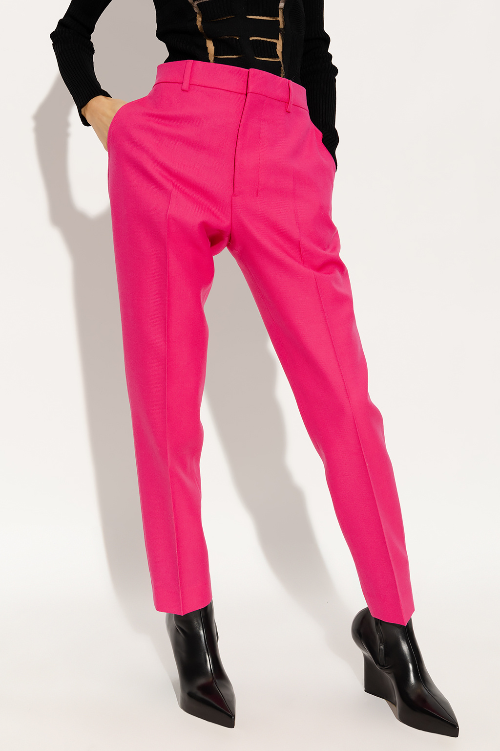 Ami Alexandre Mattiussi Pleat-front trousers