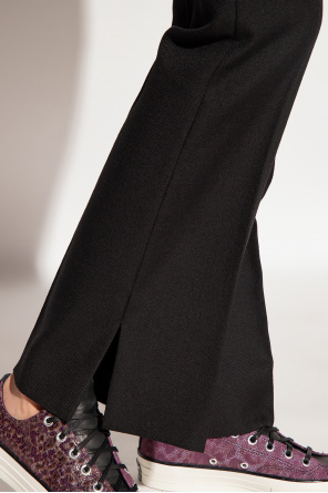 Ami Alexandre Mattiussi Wool pleat-front Rich trousers