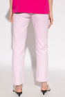 tapered leg trousers moschino trousers cap calvin klein jeans patch cap k50k506572 ldt