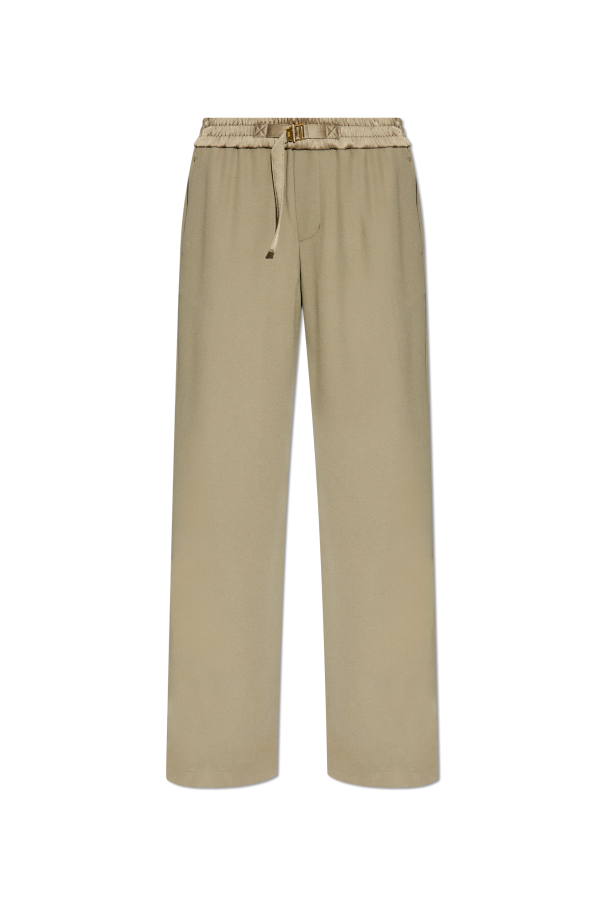 Ami Alexandre Mattiussi Trousers with belt