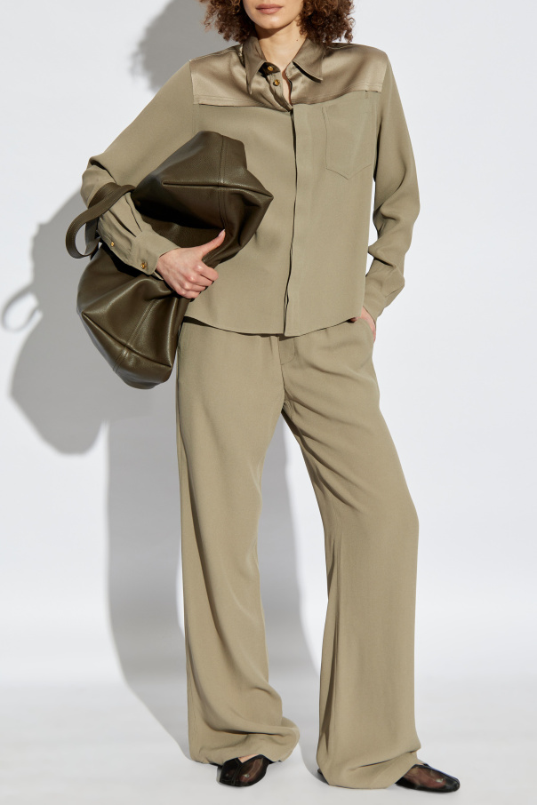 Ami Alexandre Mattiussi Trousers with belt