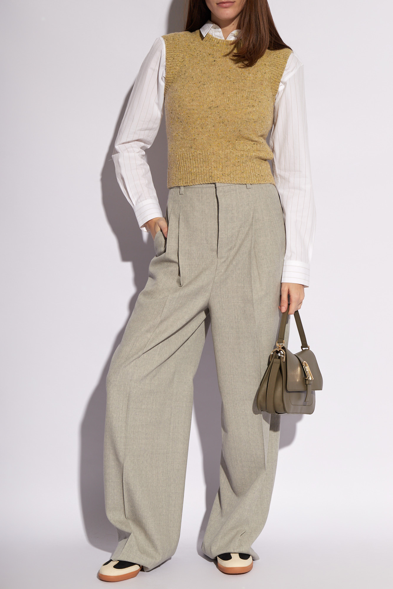 Ami Alexandre Mattiussi Wool trousers