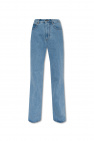 Vertical Fissure Pants Flare jeans