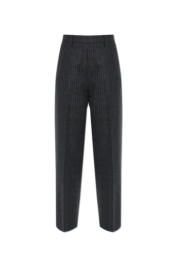 Ami Alexandre Mattiussi Pants with striped pattern