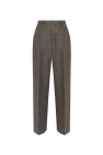 Ami Alexandre Mattiussi BROWN Creased trousers