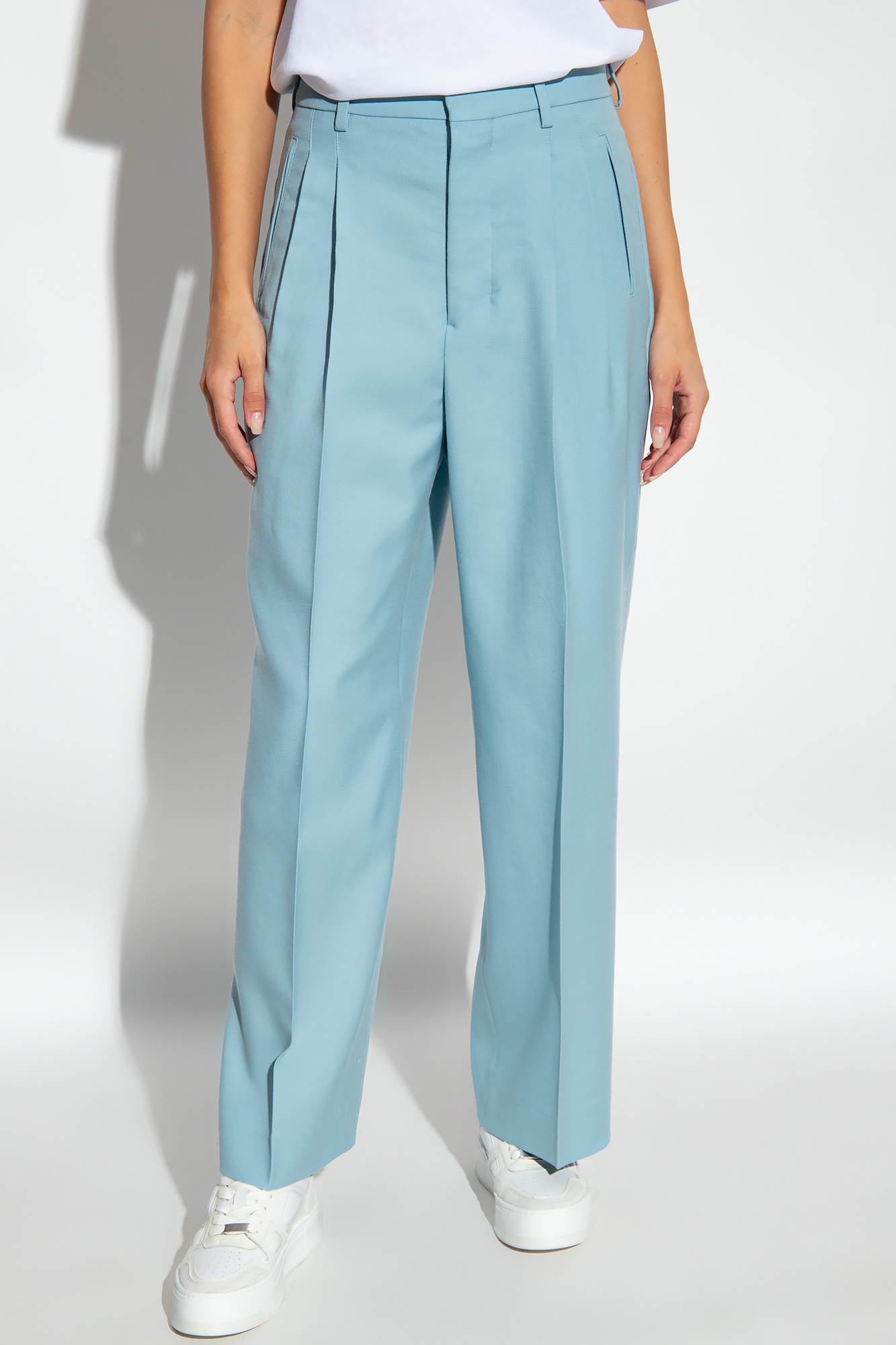 uma wang wide leg Klein trousers item Pleat-front Klein trousers