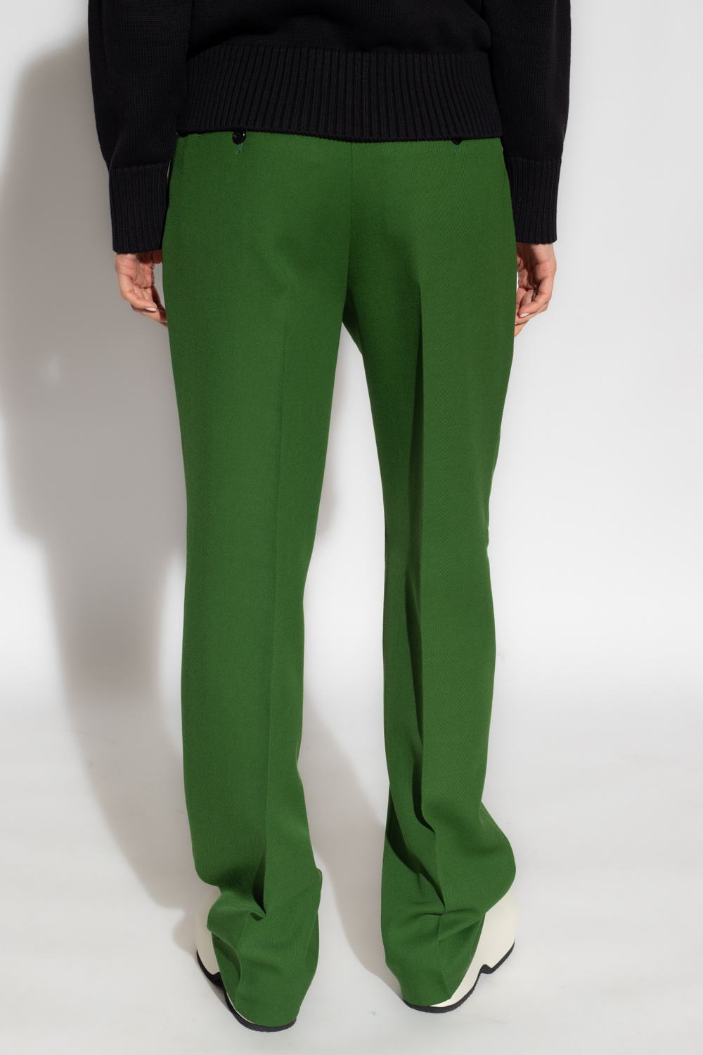 Ami Alexandre Mattiussi Pleat-front Pepe trousers