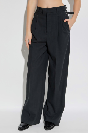 Ami Alexandre Mattiussi Wool trousers with pleats