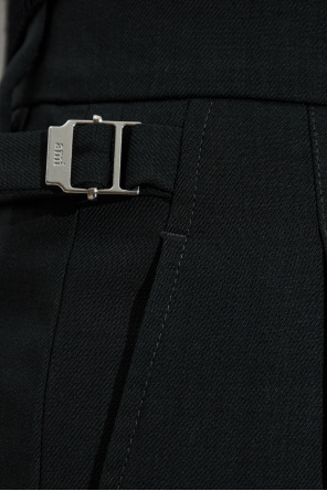 Ami Alexandre Mattiussi Wool trousers with pleats