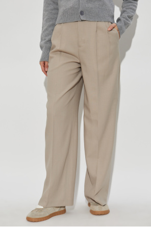 Ami Alexandre Mattiussi Wool trousers with pleats