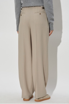 Ami Alexandre Mattiussi Wool trousers with pleats