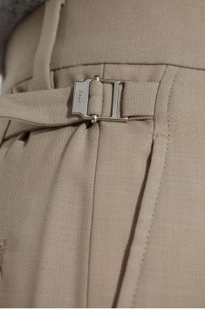 Ami Alexandre Mattiussi Wool trousers with pleats