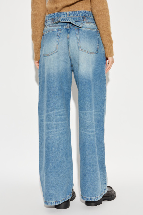 Ami Alexandre Mattiussi Jeansy z szerokimi nogawkami