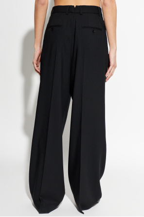 Ami Alexandre Mattiussi Straight-leg wool trousers