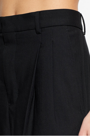 Ami Alexandre Mattiussi Straight-leg wool trousers