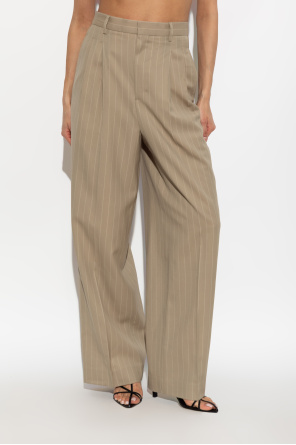 Ami Alexandre Mattiussi Wool wide-leg trousers