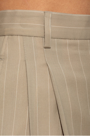 Ami Alexandre Mattiussi Wool wide-leg trousers