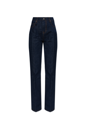 Jeans with flared legs